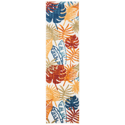 Tapis de patio imperméable à motif floral pour intérieur/extérieur SAFAVIEH Cabana Arik