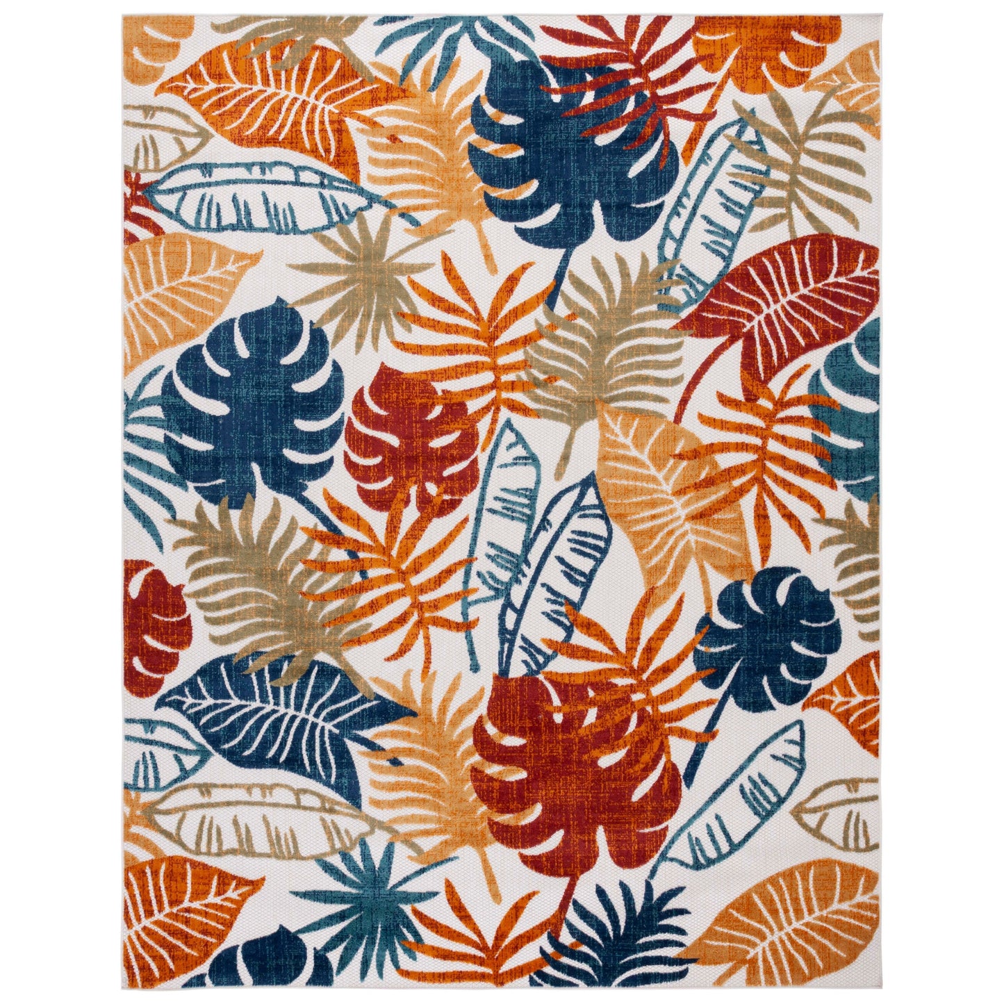 Tapis de patio imperméable à motif floral pour intérieur/extérieur SAFAVIEH Cabana Arik