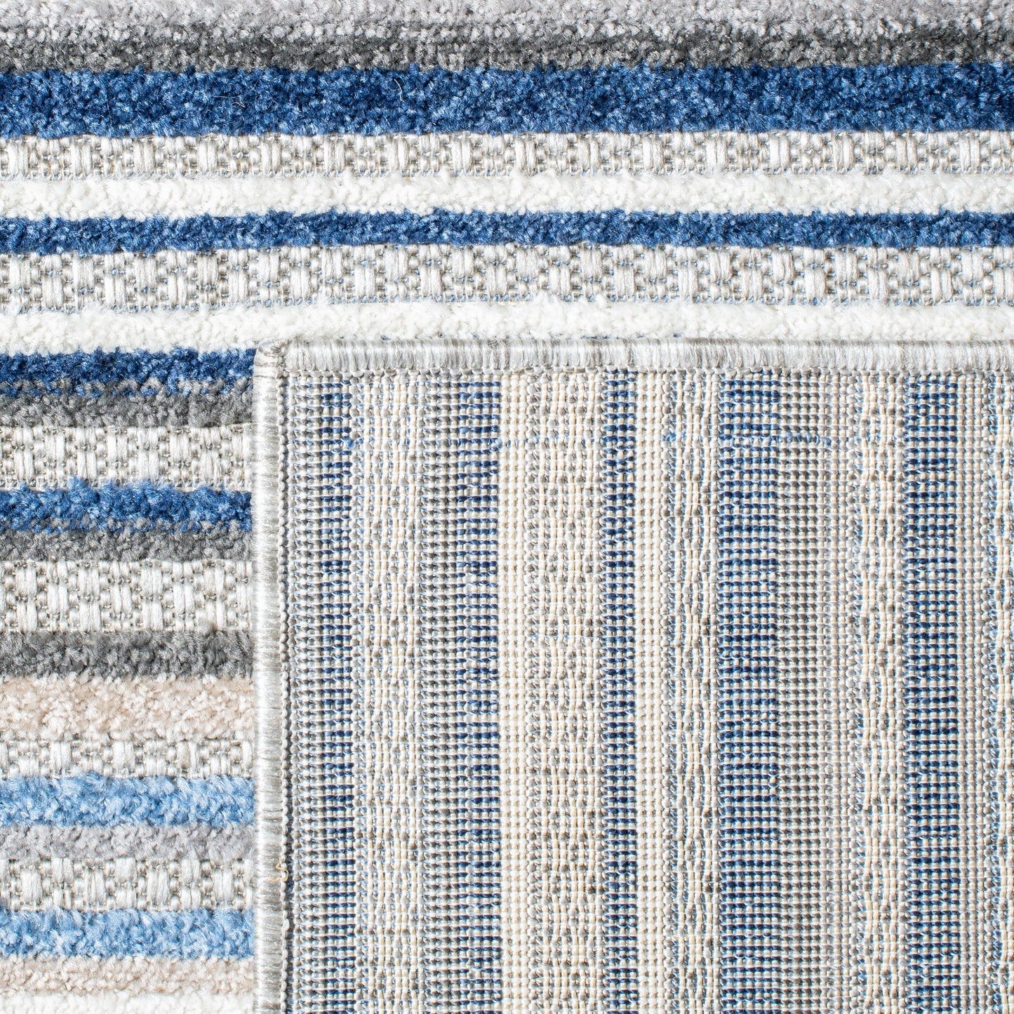 Tapis de patio imperméable à rayures pour intérieur/extérieur SAFAVIEH Cabana Gafia