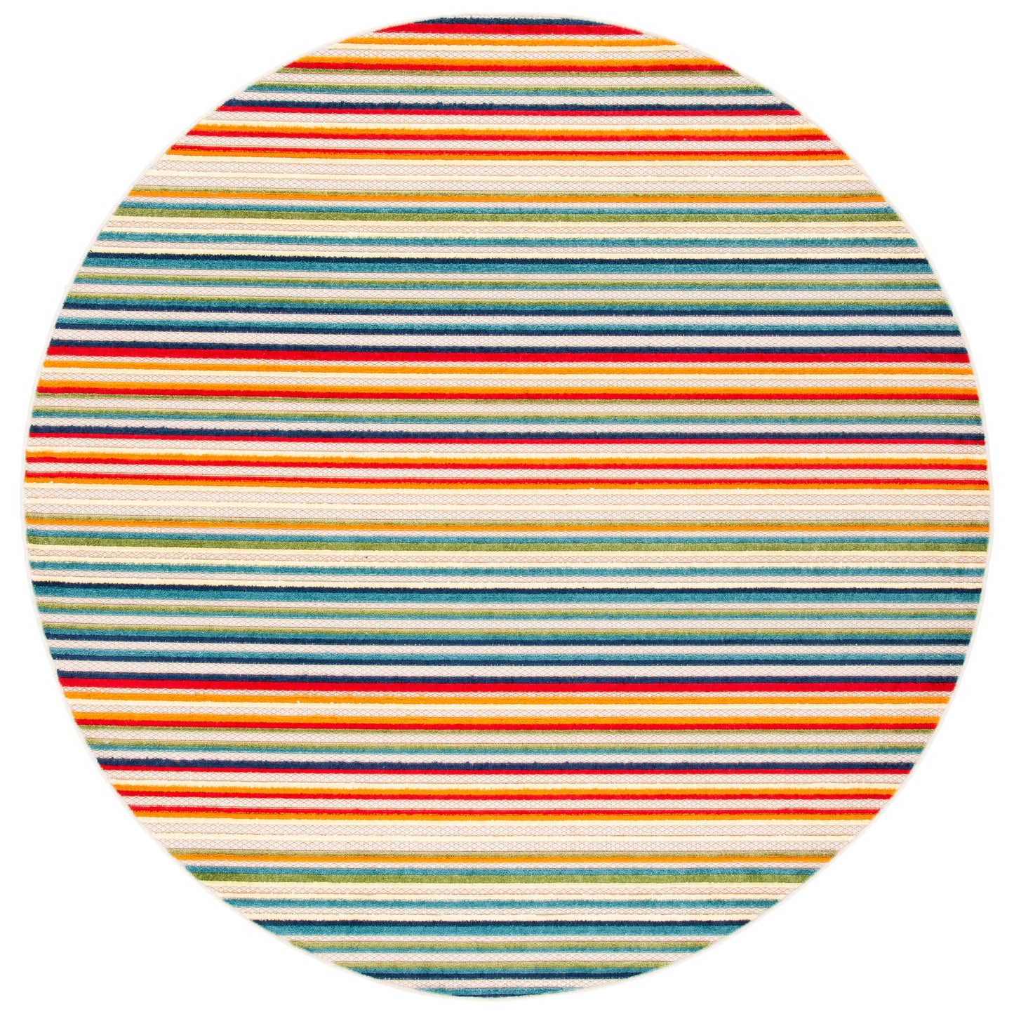 Tapis de patio imperméable à rayures pour intérieur/extérieur SAFAVIEH Cabana Gafia