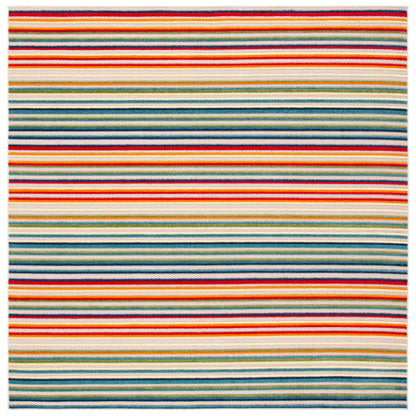 Tapis de patio imperméable à rayures pour intérieur/extérieur SAFAVIEH Cabana Gafia
