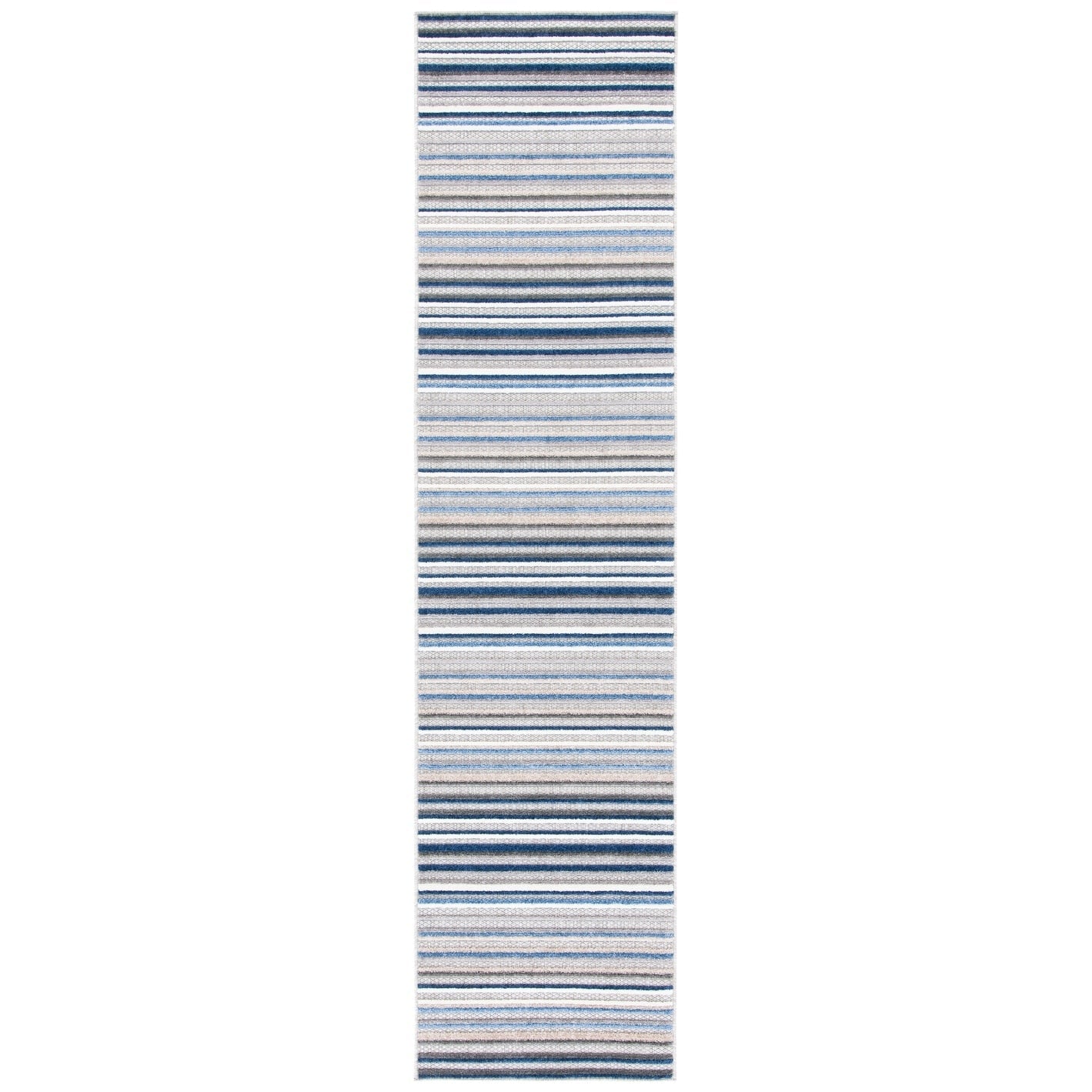Tapis de patio imperméable à rayures pour intérieur/extérieur SAFAVIEH Cabana Gafia