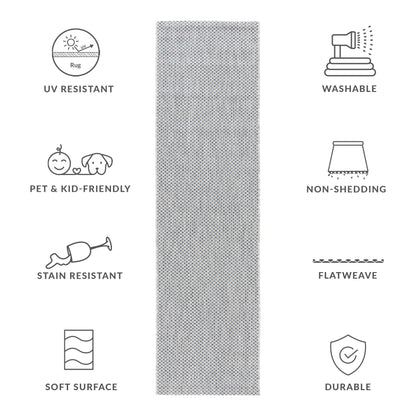 Tapis de jardin imperméable pour intérieur/extérieur SAFAVIEH Courtyard Begajeta.