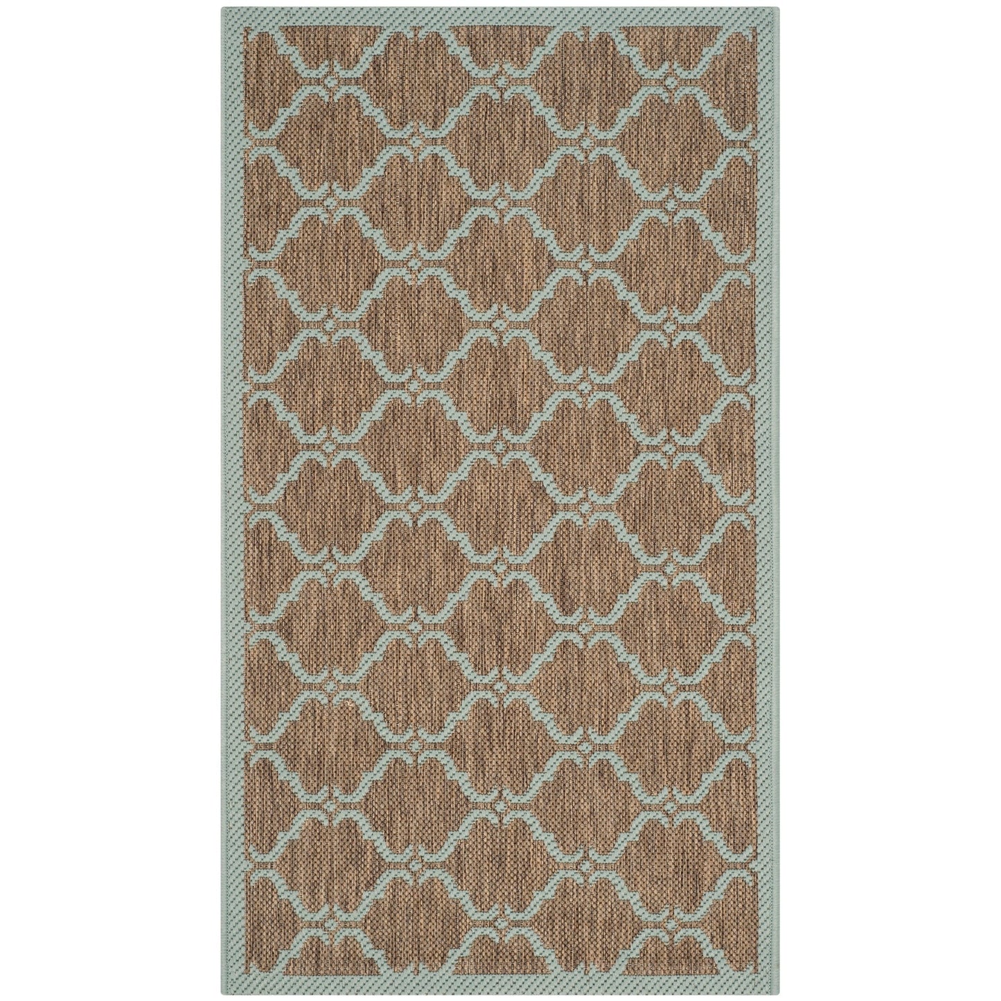 SAFAVIEH Courtyard Charleen Tapis de patio imperméable intérieur/extérieur