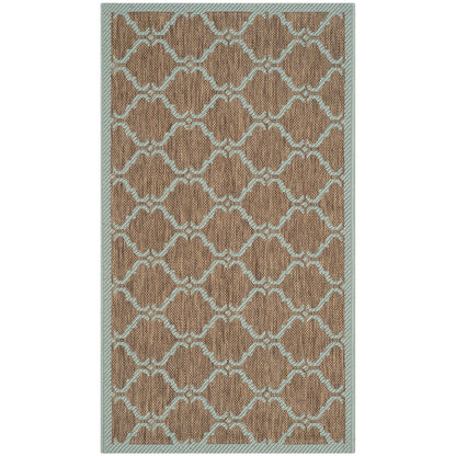 SAFAVIEH Courtyard Charleen Tapis de patio imperméable intérieur/extérieur