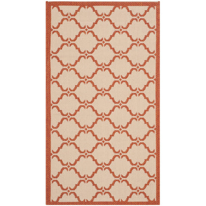 SAFAVIEH Courtyard Charleen Tapis de patio imperméable intérieur/extérieur