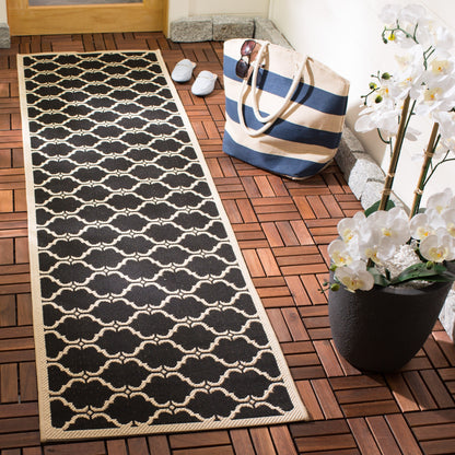 SAFAVIEH Courtyard Charleen Tapis de patio imperméable intérieur/extérieur