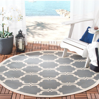SAFAVIEH Courtyard Charleen Tapis de patio imperméable intérieur/extérieur