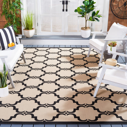 SAFAVIEH Courtyard Charleen Tapis de patio imperméable intérieur/extérieur