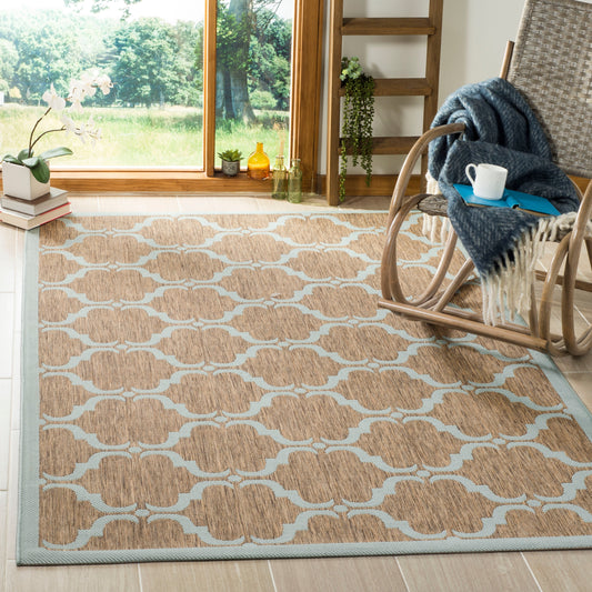 SAFAVIEH Courtyard Charleen Tapis de patio imperméable intérieur/extérieur