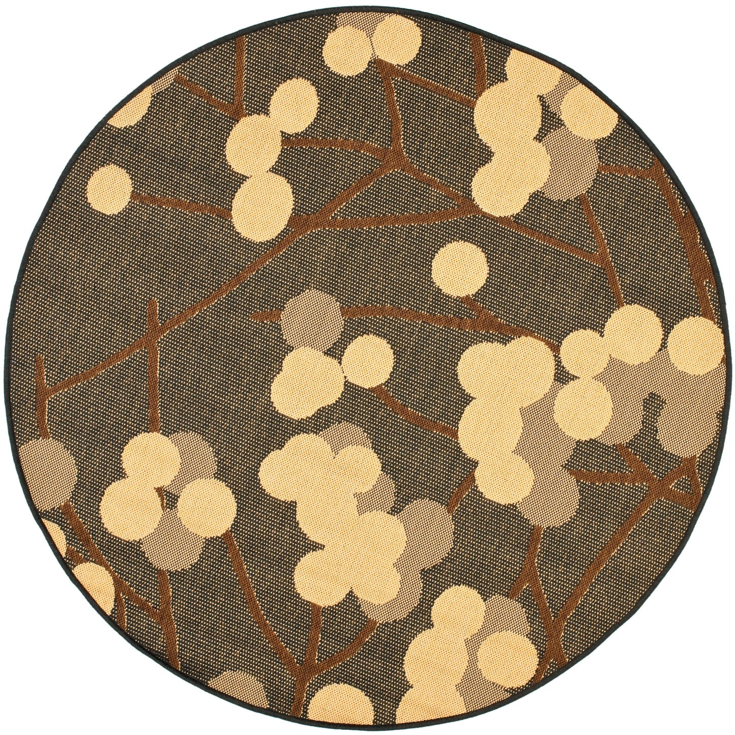 Tapis de jardin imperméable pour intérieur/extérieur SAFAVIEH Courtyard Delois