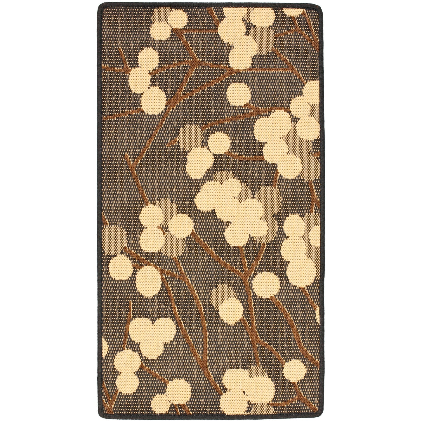 Tapis de jardin imperméable pour intérieur/extérieur SAFAVIEH Courtyard Delois
