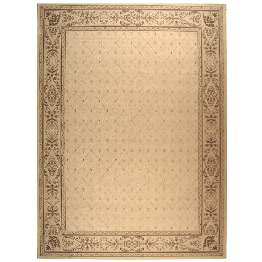 Tapis de jardin imperméable pour intérieur/extérieur SAFAVIEH Courtyard Hendrina