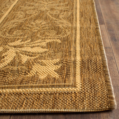 Tapis de jardin imperméable pour intérieur/extérieur SAFAVIEH Courtyard Hendrina