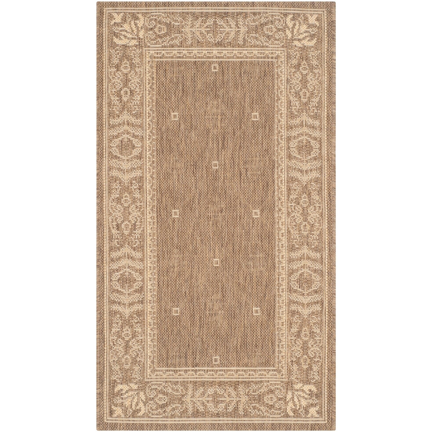 Tapis de jardin imperméable pour intérieur/extérieur SAFAVIEH Courtyard Hendrina