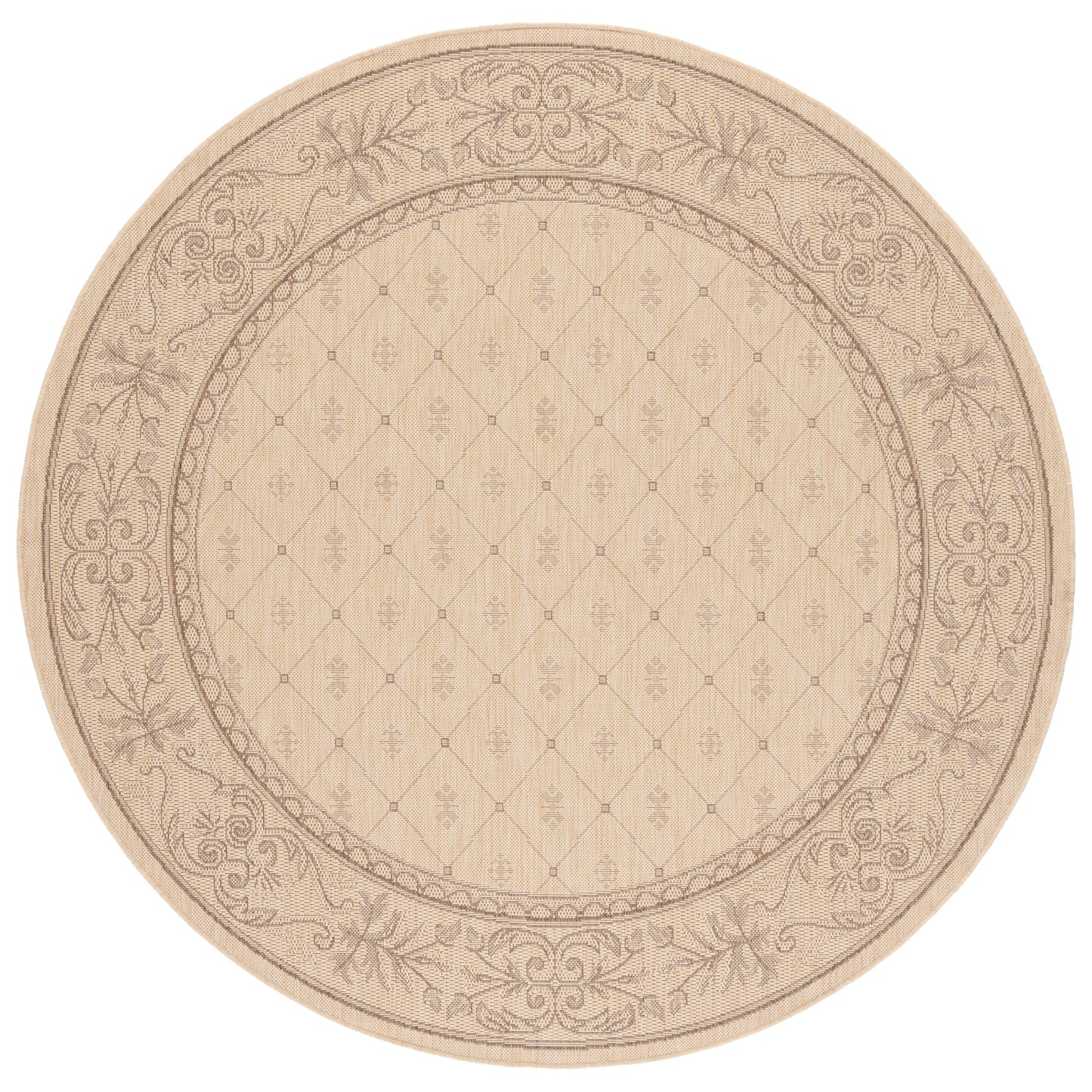 Tapis de jardin imperméable pour intérieur/extérieur SAFAVIEH Courtyard Hendrina