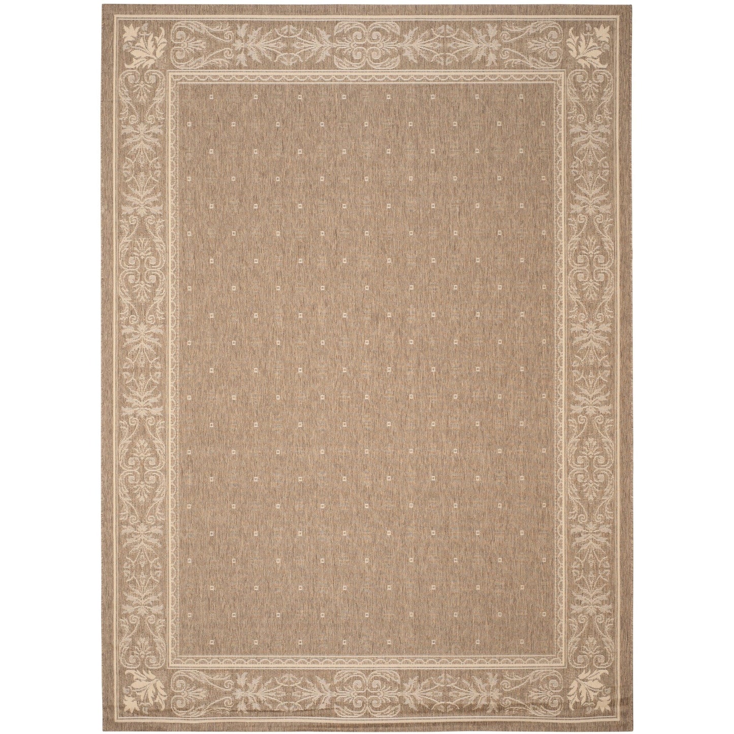 Tapis de jardin imperméable pour intérieur/extérieur SAFAVIEH Courtyard Hendrina