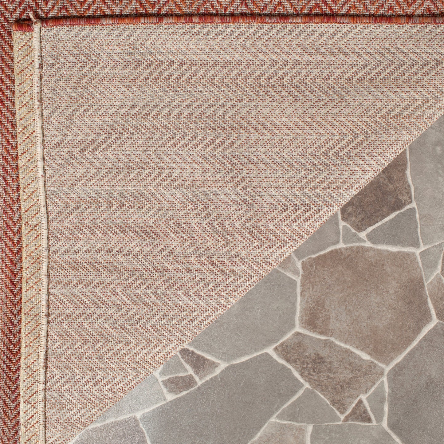 Tapis de jardin imperméable pour intérieur/extérieur SAFAVIEH Courtyard Ilmur