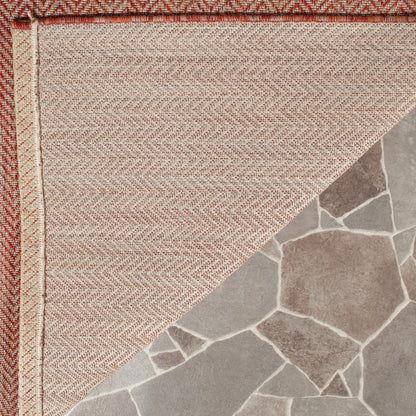 Tapis de jardin imperméable pour intérieur/extérieur SAFAVIEH Courtyard Ilmur