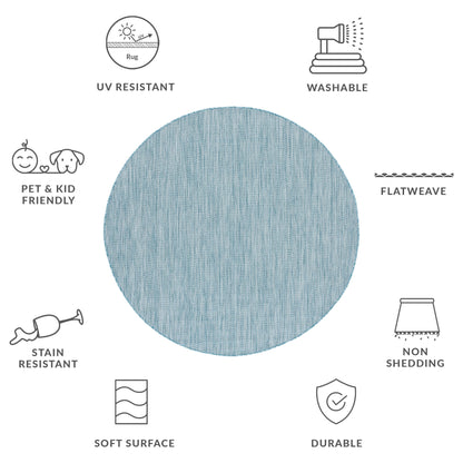 Tapis de jardin imperméable pour intérieur/extérieur SAFAVIEH Courtyard Ilmur