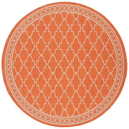 Tapis de jardin imperméable pour intérieur/extérieur SAFAVIEH Courtyard Janell Treillis