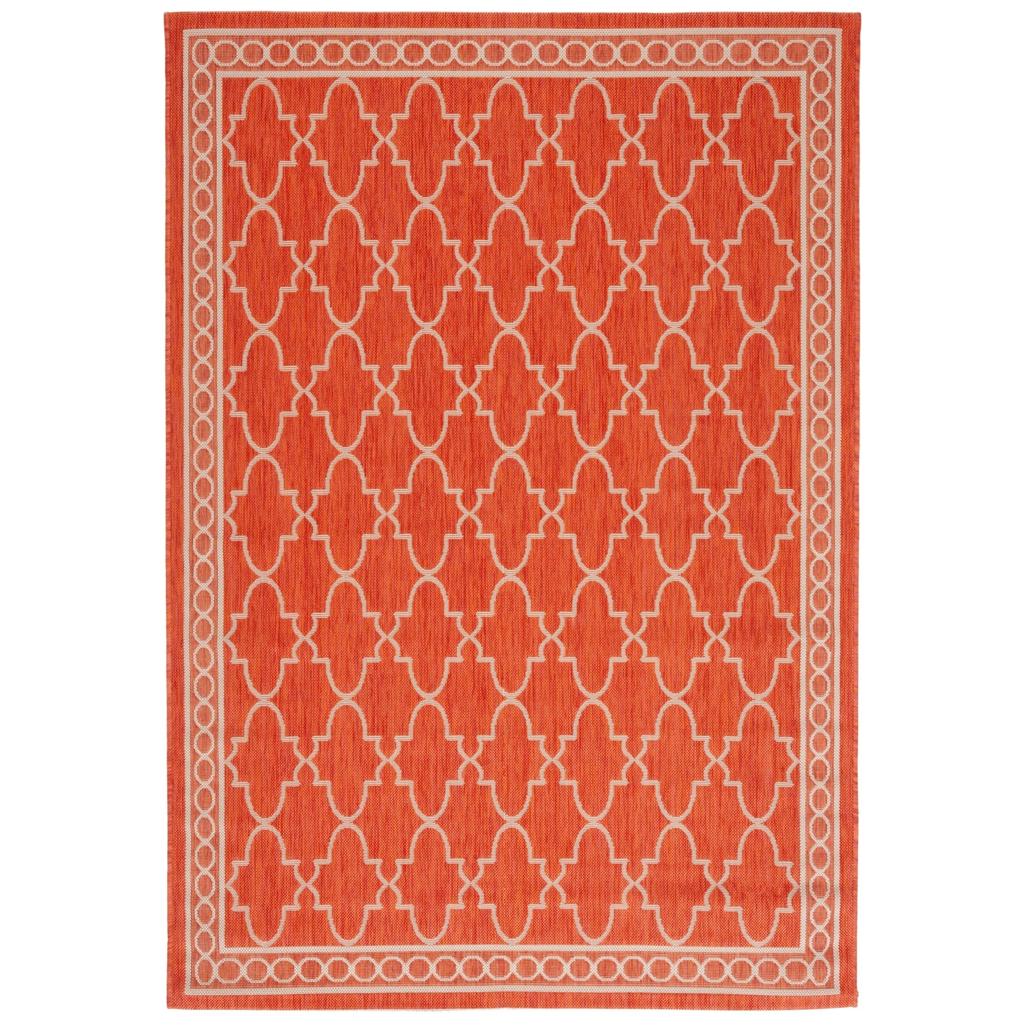 Tapis de jardin imperméable pour intérieur/extérieur SAFAVIEH Courtyard Janell Treillis