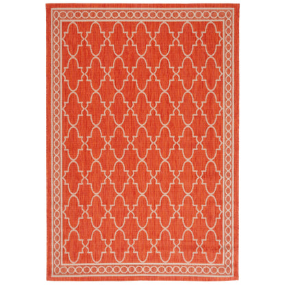 Tapis de jardin imperméable pour intérieur/extérieur SAFAVIEH Courtyard Janell Treillis