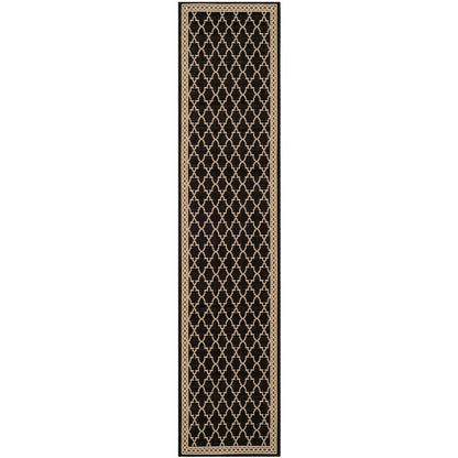 Tapis de jardin imperméable pour intérieur/extérieur SAFAVIEH Courtyard Janell Treillis