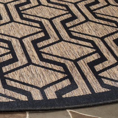 Tapis de jardin imperméable pour intérieur/extérieur SAFAVIEH Courtyard Jeanine