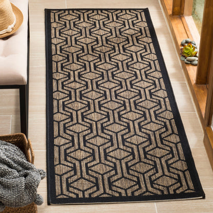 Tapis de jardin imperméable pour intérieur/extérieur SAFAVIEH Courtyard Jeanine