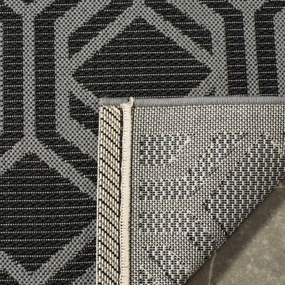 Tapis de jardin imperméable pour intérieur/extérieur SAFAVIEH Courtyard Jeanine