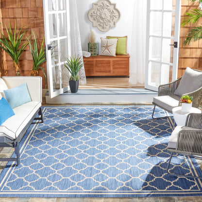 Tapis de jardin imperméable d'intérieur/extérieur SAFAVIEH Courtyard Kristelle