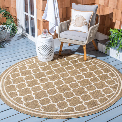 Tapis de jardin imperméable d'intérieur/extérieur SAFAVIEH Courtyard Kristelle