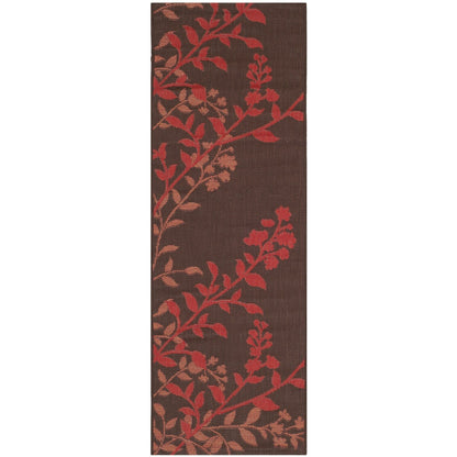 Tapis de jardin imperméable d'intérieur/extérieur SAFAVIEH Courtyard Luann Botanical