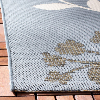 Tapis de jardin imperméable d'intérieur/extérieur SAFAVIEH Courtyard Luann Botanical