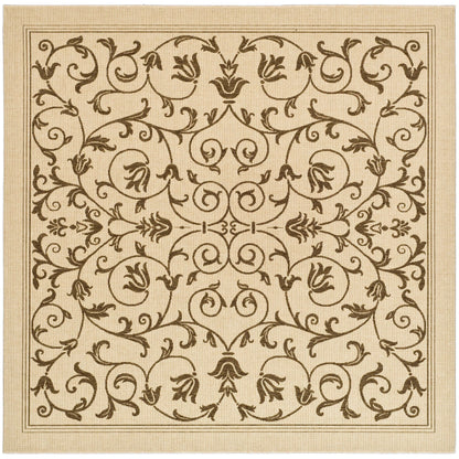 Tapis de jardin imperméable d'intérieur/extérieur SAFAVIEH Courtyard Miljeta