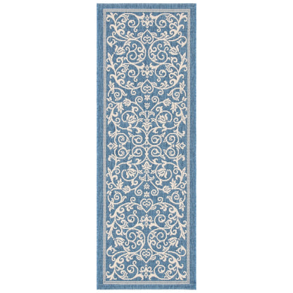 Tapis de jardin imperméable d'intérieur/extérieur SAFAVIEH Courtyard Miljeta