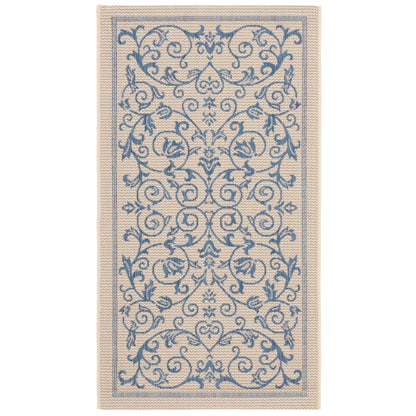 Tapis de jardin imperméable d'intérieur/extérieur SAFAVIEH Courtyard Miljeta