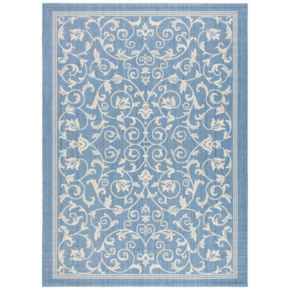 Tapis de jardin imperméable d'intérieur/extérieur SAFAVIEH Courtyard Miljeta