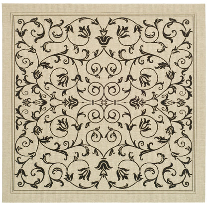 Tapis de jardin imperméable d'intérieur/extérieur SAFAVIEH Courtyard Miljeta