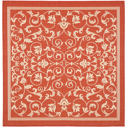 Tapis de jardin imperméable d'intérieur/extérieur SAFAVIEH Courtyard Miljeta