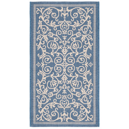 Tapis de jardin imperméable d'intérieur/extérieur SAFAVIEH Courtyard Miljeta