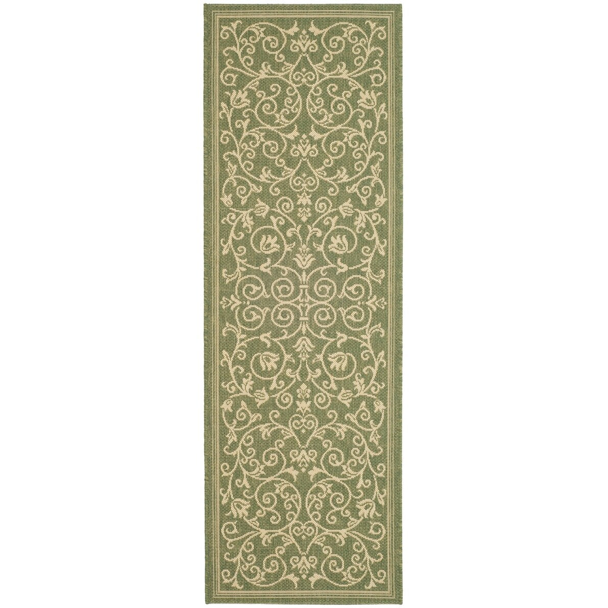 Tapis de jardin imperméable d'intérieur/extérieur SAFAVIEH Courtyard Miljeta