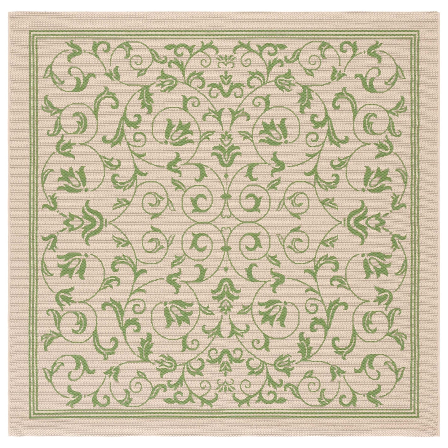 Tapis de jardin imperméable d'intérieur/extérieur SAFAVIEH Courtyard Miljeta
