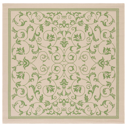 Tapis de jardin imperméable d'intérieur/extérieur SAFAVIEH Courtyard Miljeta