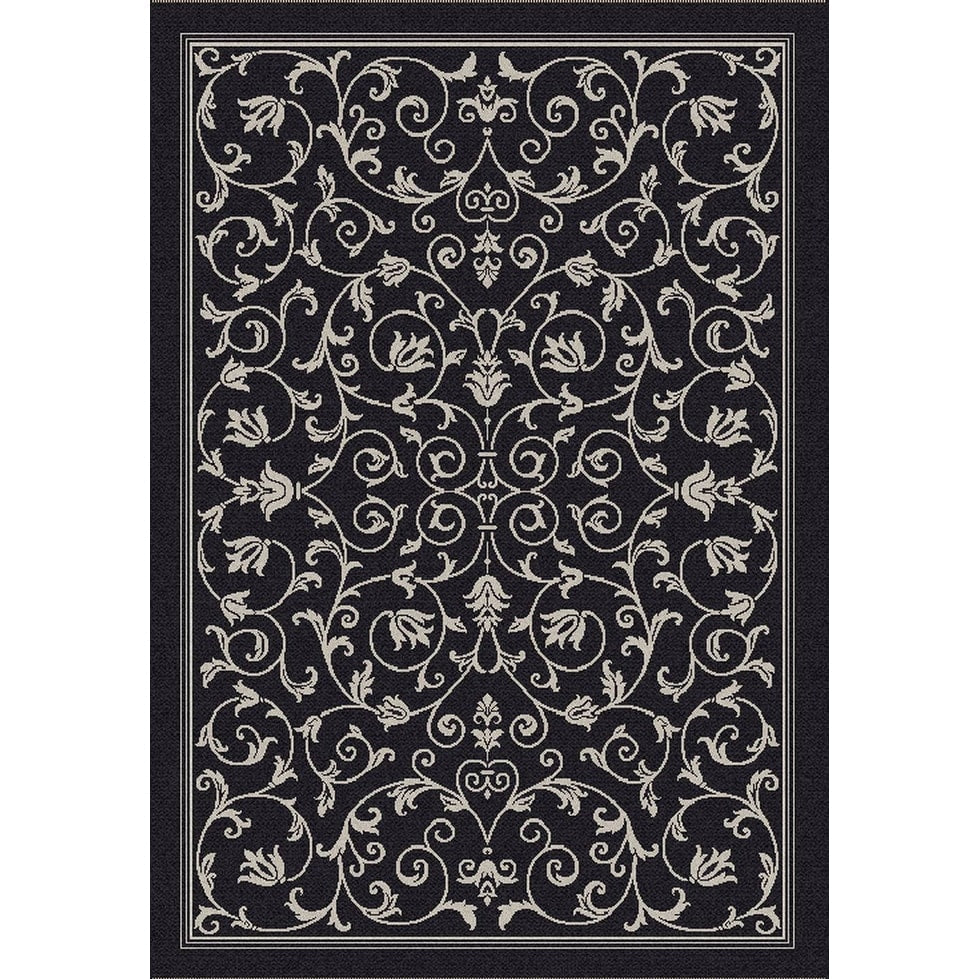 Tapis de jardin imperméable d'intérieur/extérieur SAFAVIEH Courtyard Miljeta