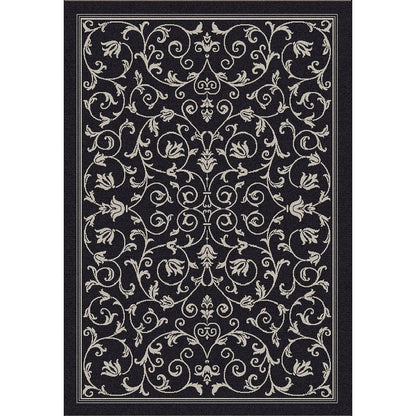 Tapis de jardin imperméable d'intérieur/extérieur SAFAVIEH Courtyard Miljeta