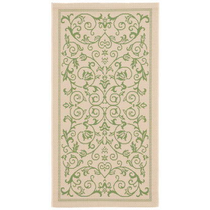 Tapis de jardin imperméable d'intérieur/extérieur SAFAVIEH Courtyard Miljeta