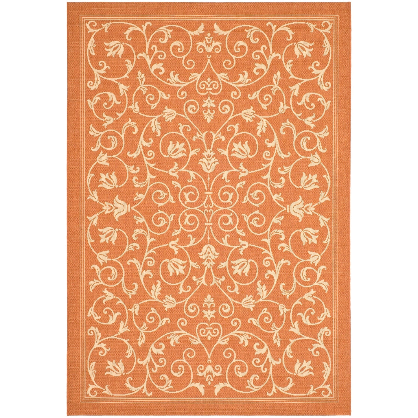 Tapis de jardin imperméable d'intérieur/extérieur SAFAVIEH Courtyard Miljeta
