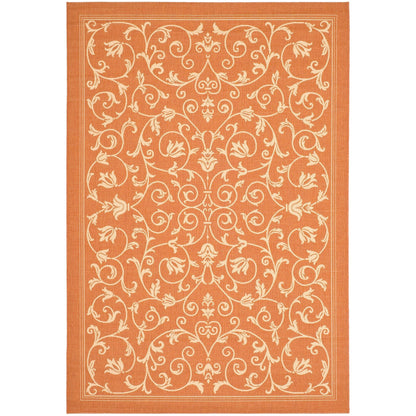 Tapis de jardin imperméable d'intérieur/extérieur SAFAVIEH Courtyard Miljeta